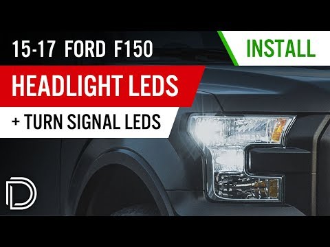 187% Brighter Headlights for your 2015-2017 Ford F150! | Headlight Bulb Install
