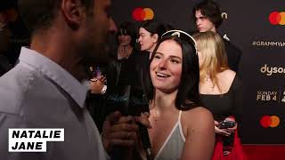 Natalie Jane Talks Viral TikToks at the Grammys NextGen Party | Hollywire