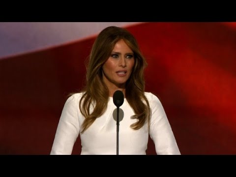 特朗普辣妻被指抄襲米歇爾 特朗普辣妻被指抄襲米歇爾