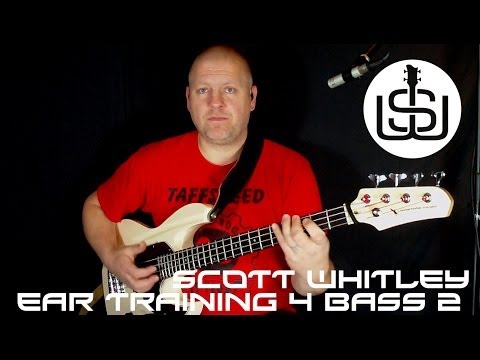 EAR TRAINING FOR BASS by Scott Whitley - Lesson 2 Singing in harmony with the bass