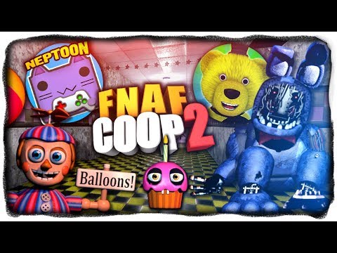 БАЛУН БОЙ СПАС НЕПТУНА И FNAF PLAY! ОЖИЛИ СЛОМАННЫЕ АНИМАТРОНИКИ! ✅ НОЧЬ 3 В FNAF COOP 2