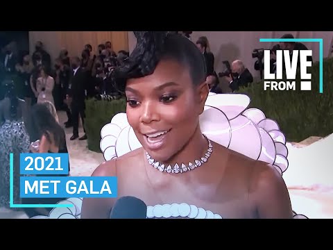 Gabrielle Union's 2021 Met Gala Dress Took 1400 Hours to Make | E!