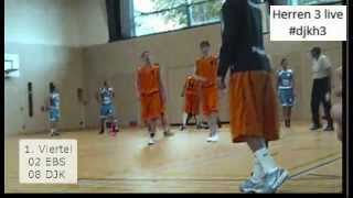 preview picture of video '2013/2014 - 1. Runde Kreispokal: TSV Ebermannstadt - DJK Bamberg 3 59:63'