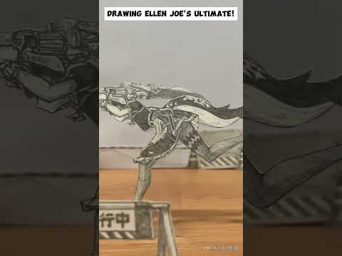 Drawing Ellen Joe's ultimate! | Zenless Zone Zero