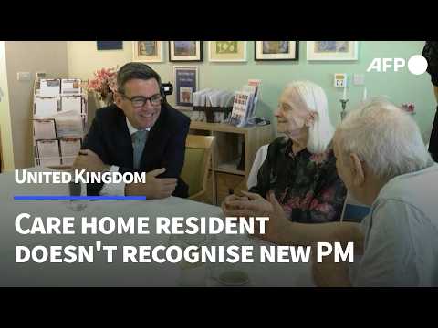 Video Thumbnail: 'What, a new one?': London care home resident doesn't recognise latest UK PM | AFP