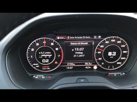 Audi Q2 1.4 TFSI 150PS Acceleration Kickdown  0-100 / 0-130