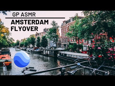 ASMR Casual Map Viewing - Amsterdam ~30 mins