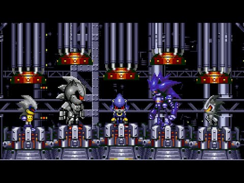 Sonic 3D In 2D (Extra): Metal Sonics Boss Fight v.2