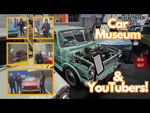 Car Museum & YouTubers! Great British Car Journey museum visit with a difference!