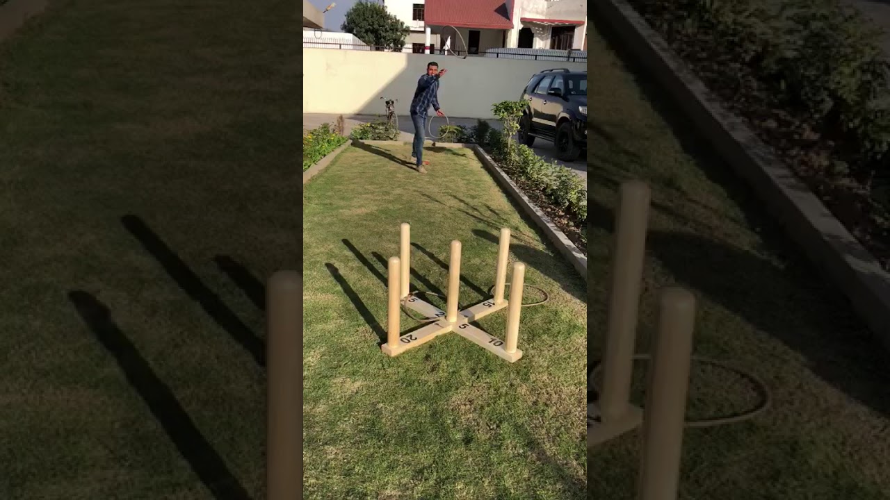 Jeu d'anneaux géants