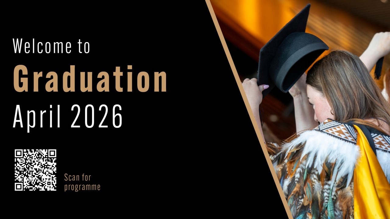 Graduation - Hamilton | School of Arts & School of Law, Politics & Philosophy | 14 April 26 | 12:30