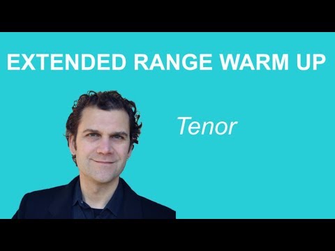 Tenor Singing Warm Up - Extended Range - Pentatonic Scales