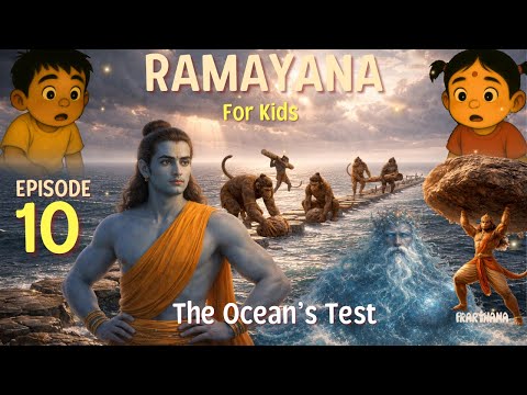 Ramayana for Kids – Episode 10: The Ocean's Test | Prarthana Kids
