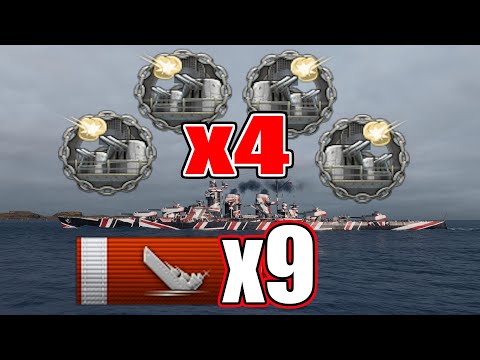 GERMAN Battlecruiser goes BRRRRRRRRRRRRRRRRRR