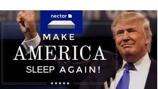 Nectar Mattress President's Day Sale Promo Code coupon Make America Sleep great again Trump