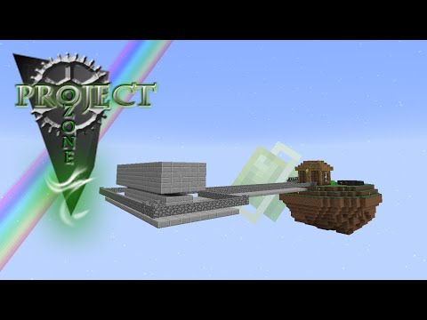 Minecraft Mods Project Ozone - MOB FARM [E03] (Modded HQM Sky Block)