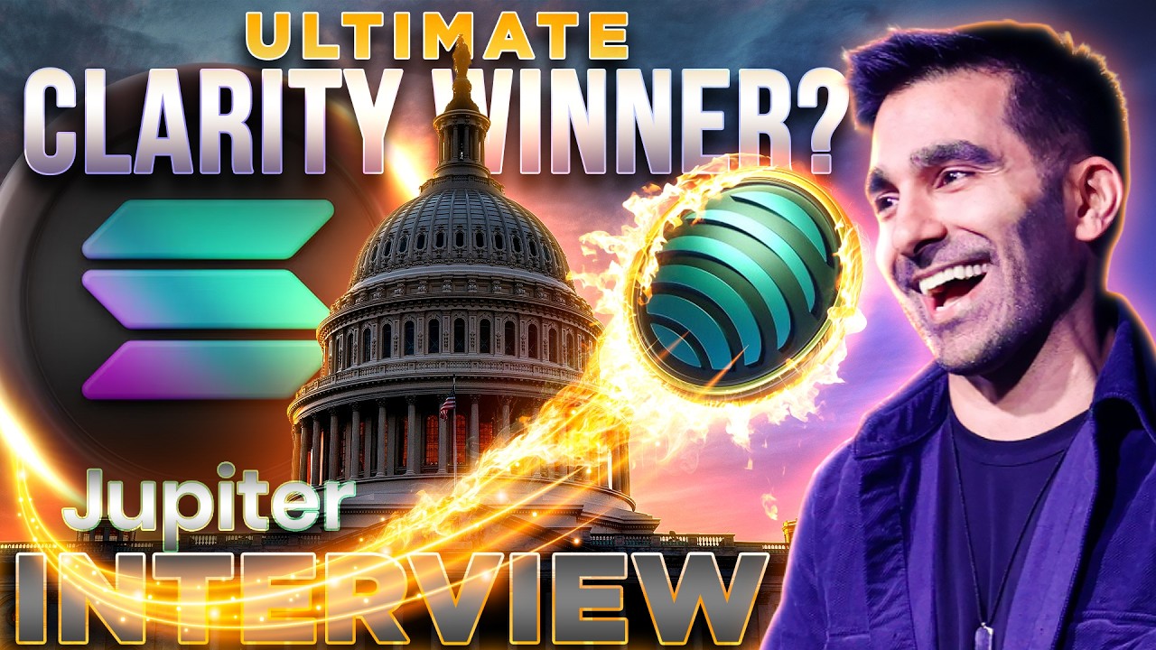 Clear CLARITY Winner = $JUP on Solana?🚀Jupiter INTERVIEW🚨