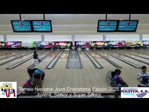 Torneo Nacional Juan Crisóstomo Falcón 2025 - Juv, Sénior y S Sénior - 1ra Ronda Sábado 9 - Cámara 3