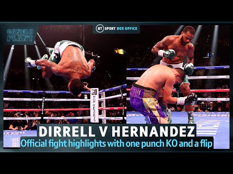Anthony Dirrell v Marcos Hernandez Fight Highlights | Thunderous Uppercut KO & Backflip Celebration