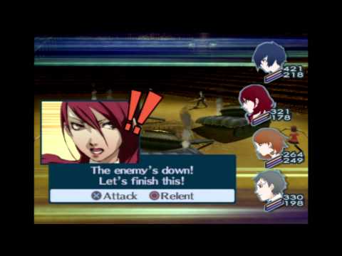 Persona 3 FES Part 55 - Tartarus Boss 12: Arcane Turret (Hard)
