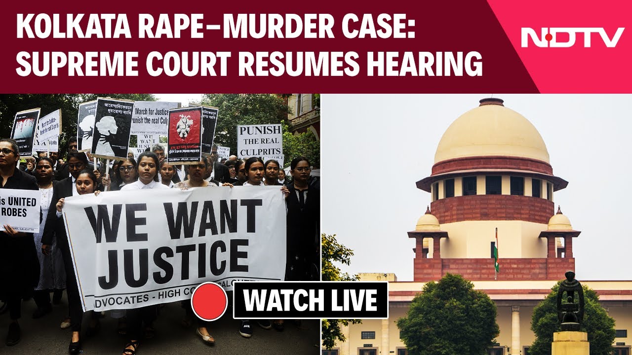 Supreme Court Live Today | Kolkata Doctor Case | Supreme Court Live | Supreme Court | Kolkata Horror