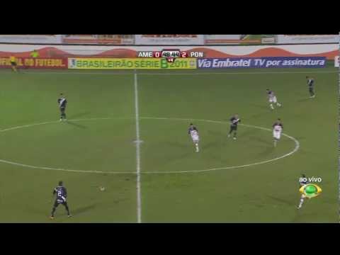 Gols - Americana 0 x 2 Ponte Preta - Campeonato Brasileiro 2011 Série B - Band HD