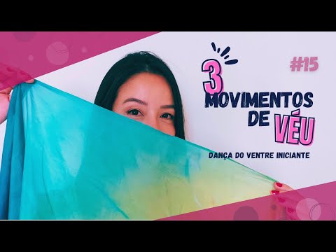 BELLY DANCING VEIL CLASS FOR BEGINNERS | Learn 3 simple moves to dance at home