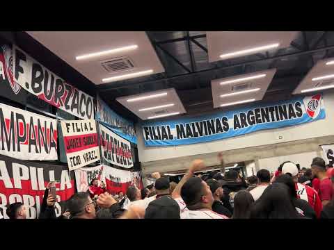 "Encuentro en river" Barra: Los Borrachos del Tablón &bull; Club: River Plate &bull; País: Argentina