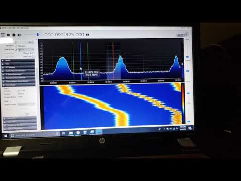 FM scanning & static on SDR