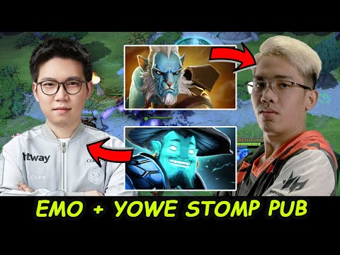 Emo [Storm Spirit] MIDLANE FEAT. Yowe STOMP PUB vs BB.Save Dota 2