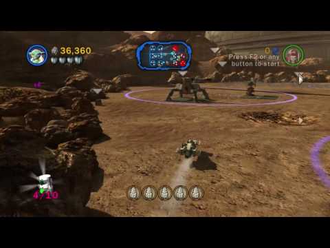 Lego Star Wars III: The Clone Wars - Count Dooku - Chapter 1 - Battle Of Geonosis (Free Play)