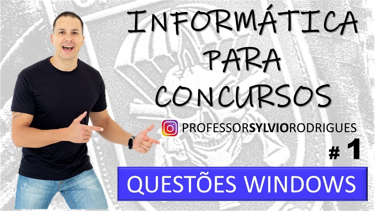 Questões de Informática para Concursos - Windows #01