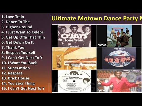 Ultimate Motown Dance Party Mix ~ Best Songs