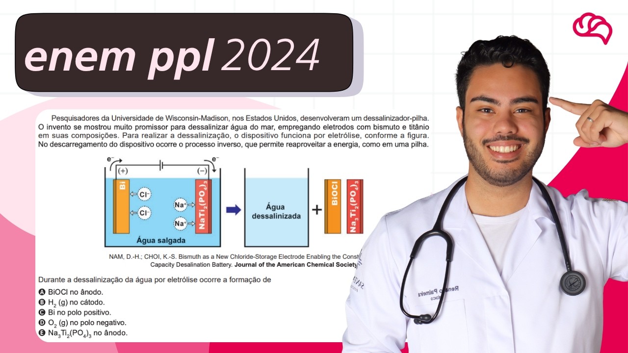 Resolução em Vídeo — Questão 108 ENEM 2024 PPL