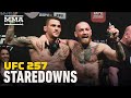 UFC 257 Weigh-In Staredowns - MMA Fighting