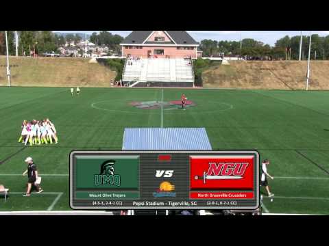 NGU Women's Soccer 2016 - North Greenville vs. Mount Olive Highlights