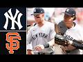 New York Yankees San Francisco Giants Game Highlights 3 27 26