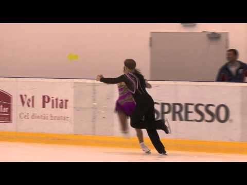 9 K. HAWAYEK / M. BRAMANTE (USA) - ISU JGP Brasov Cup 2011 Junior Ice Dance Short Dance