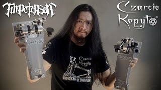 Video thumbnail for Czarcie Kopyto® Pedals Breakdown and Review by Tim Peterson @czarciekopytocustomdrumped6011 by Tim Peterson