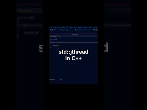std::jthread in C++