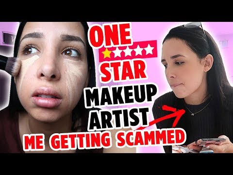 I WENT TO THE WORST REVIEWED MAKEUP ARTIST ON YELP IN MY CITY - I WAS SCAMMED!! | Mar Video