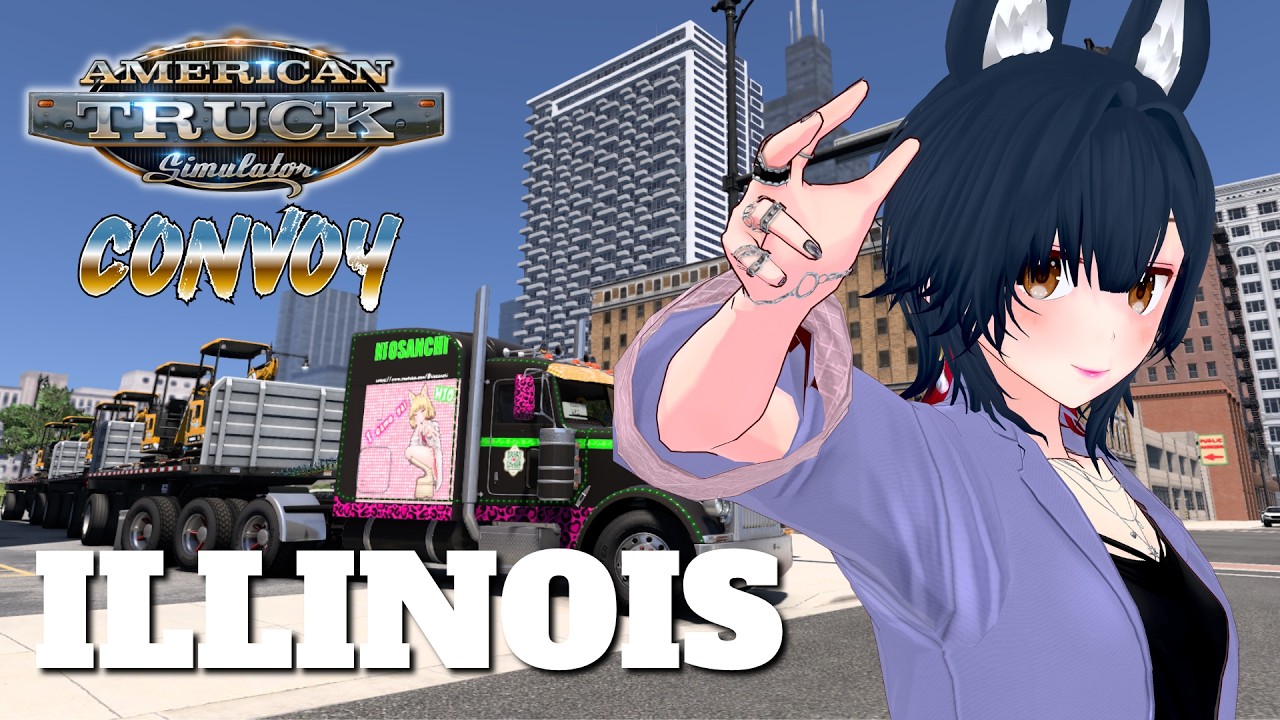 【ATSconvoy】まだまだイリノイ州DLC #135