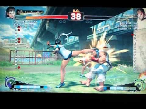 SSF4AE2012 XBL Ranked match Pcutta24 (Sakura) VS ArcadeArcher (Ryu)