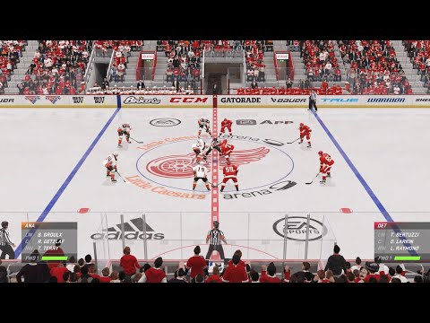 NHL 22 | Ducks vs. Red Wings | 11th of Jan. 2022 | 1080P | 60FPS