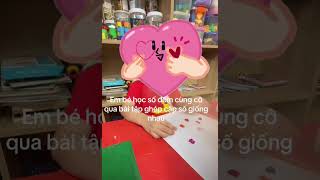 Em bé học số đếm cùng cô