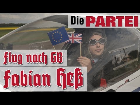 Fabian Heß (Die PARTEI) fliegt nach GB, wegen BREXIT!