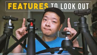 Tripod Features.....Here's How To Choose A Good One.