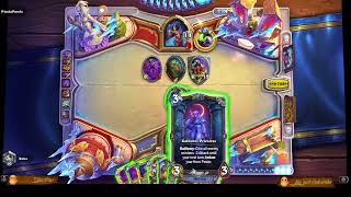 priest 牧師 Soothsayer (3) vs warlock 術士