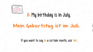 German for Beginners: Lesson 13 - Months of the Year
