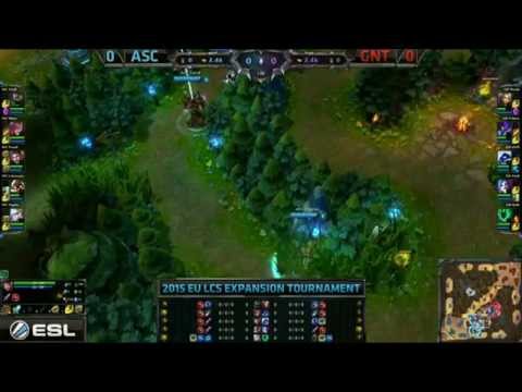 EU LCS Expansion 2015: ASC vs Giants G1 | Ascension vs Giants Gaming G1 (22.11.2014)